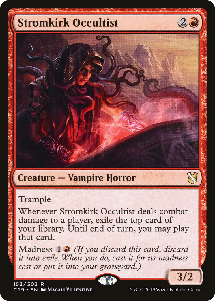 Stromkirk Occultist — Commander 2019 — Magic: The Gathering