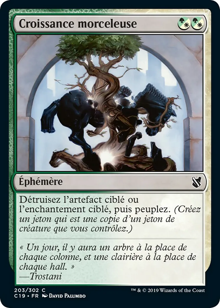 Croissance morceleuse — Commander 2019 — Magic: The Gathering