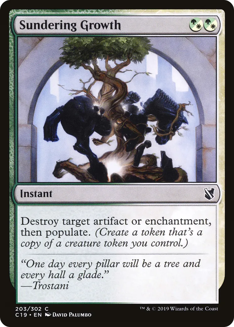 Croissance morceleuse — Commander 2019 — Magic: The Gathering