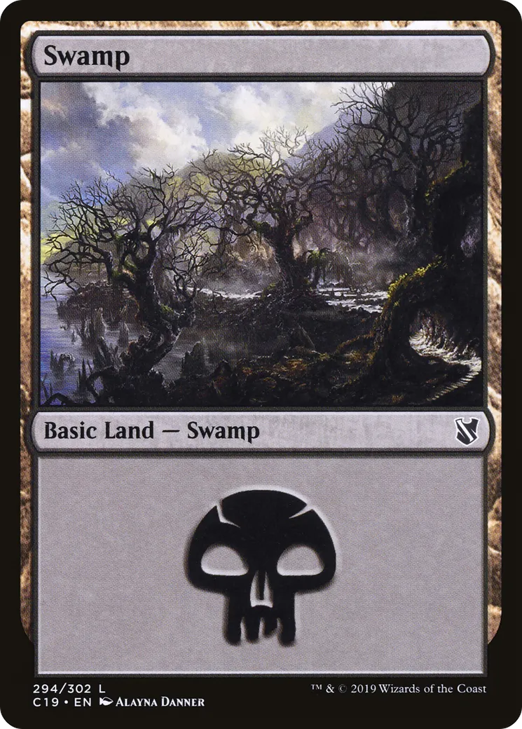 Swamp — Commander 2019 — Magic: The Gathering