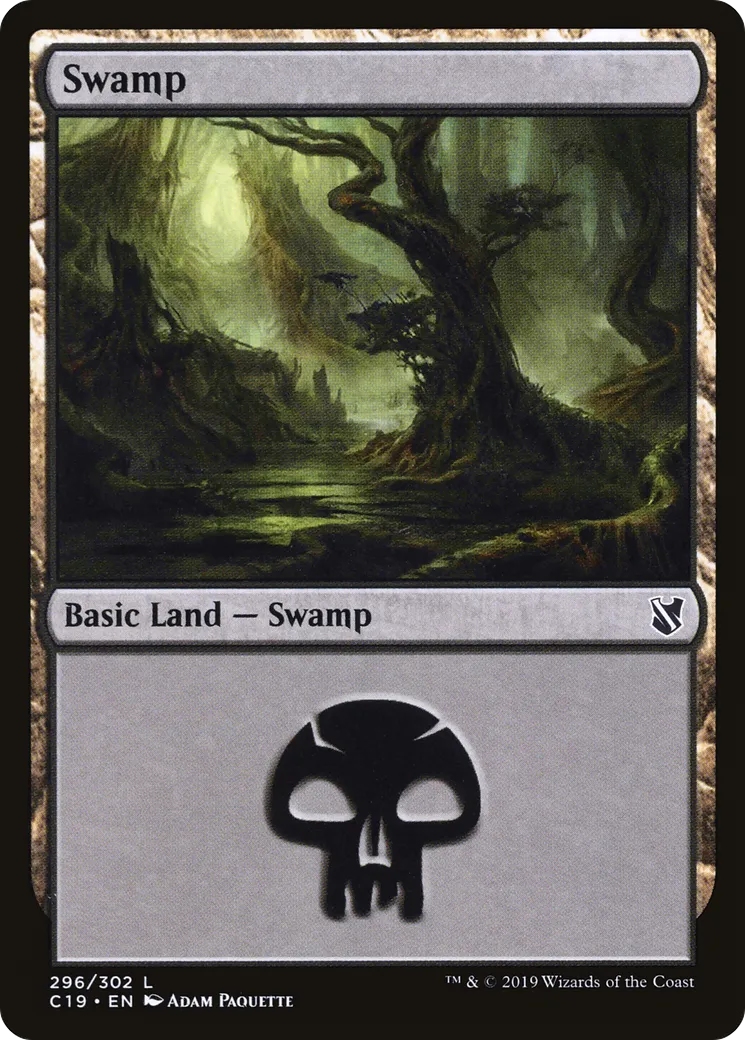 Swamp — Commander 2019 — Magic: The Gathering