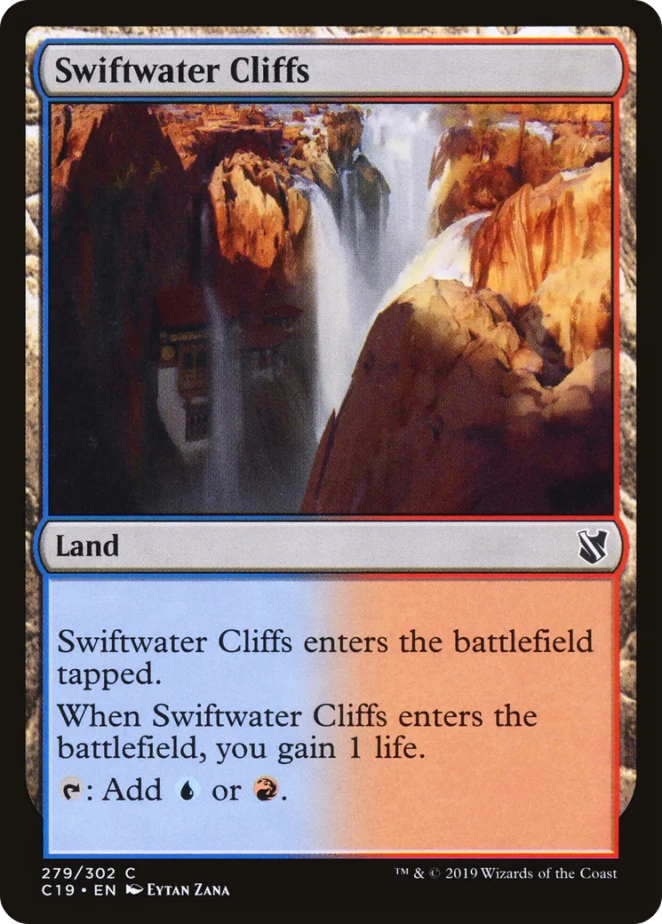 Swiftwater Cliffs — Commander 2019 — Magic: The Gathering