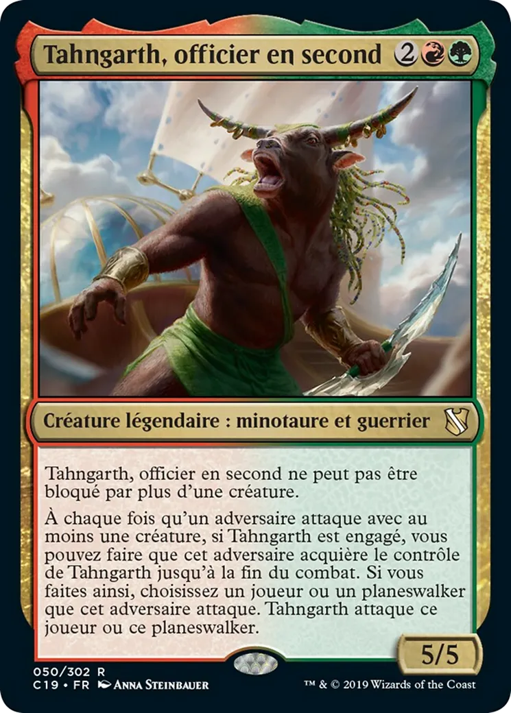 Tahngarth, officier en second — Commander 2019 — Magic: The Gathering
