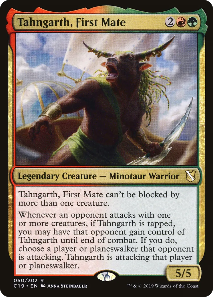 Tahngarth, officier en second — Commander 2019 — Magic: The Gathering