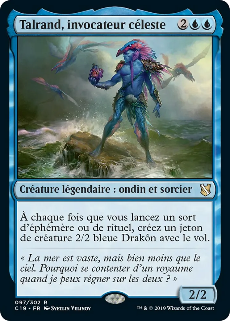 Talrand, invocateur céleste — Commander 2019 — Magic: The Gathering