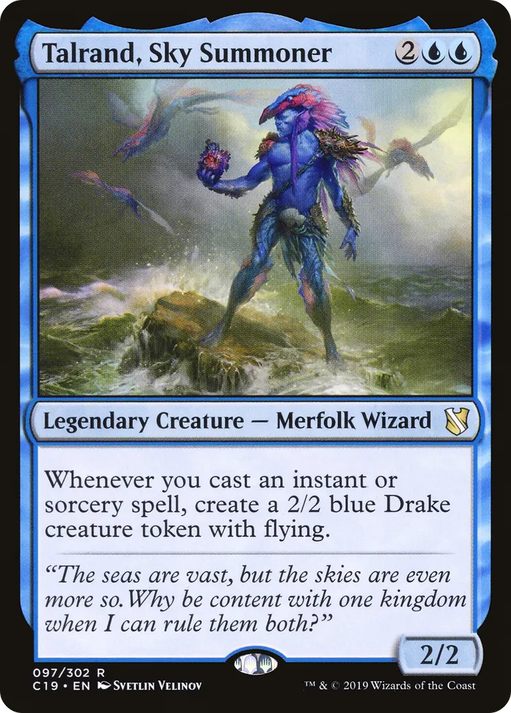 Talrand, invocateur céleste — Commander 2019 — Magic: The Gathering