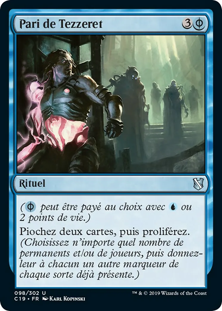 Pari de Tezzeret — Commander 2019 — Magic: The Gathering