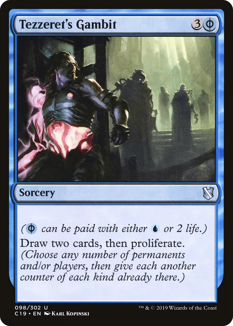 Pari de Tezzeret — Commander 2019 — Magic: The Gathering