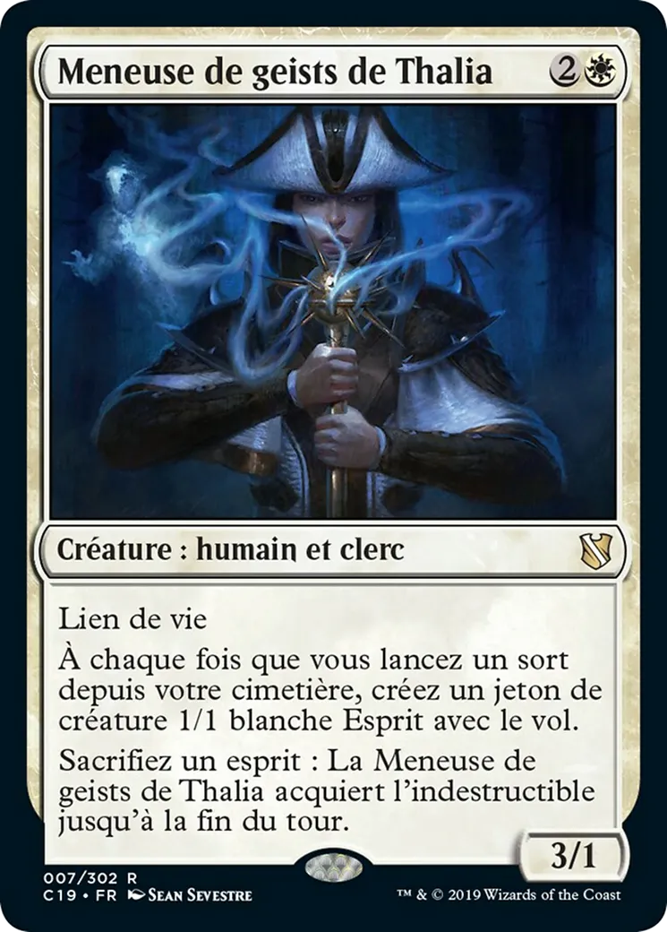 Meneuse de geists de Thalia — Commander 2019 — Magic: The Gathering