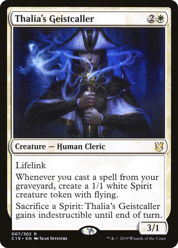 Thalia's Geistcaller — Commander 2019 — Magic: The Gathering