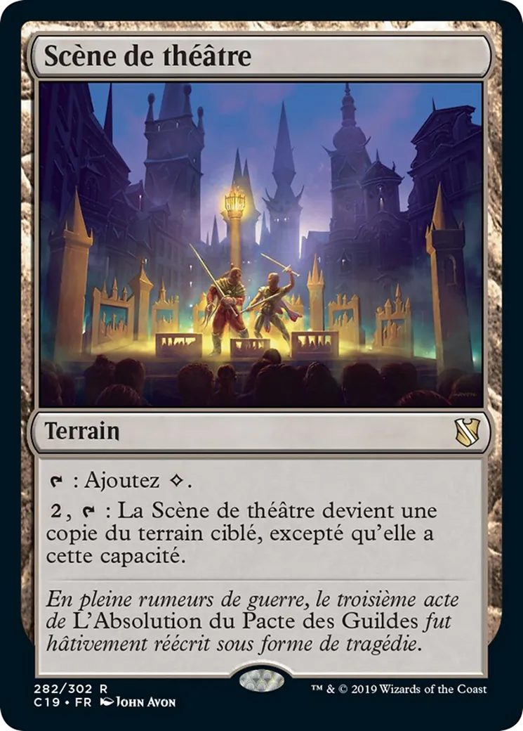 Scène de théâtre — Commander 2019 — Magic: The Gathering