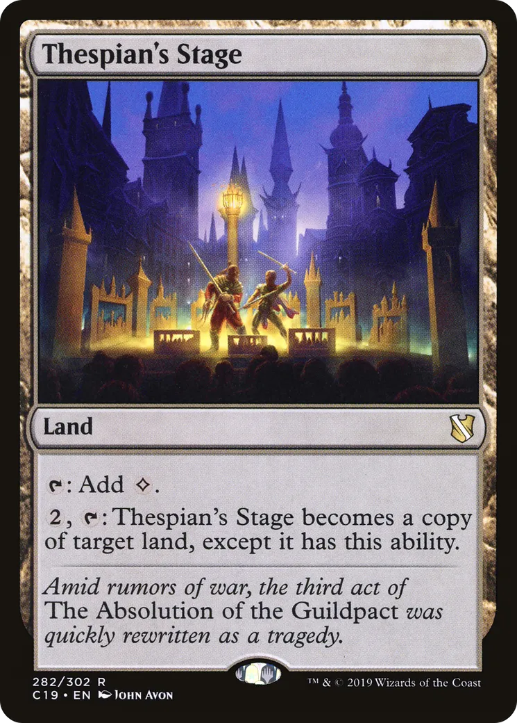 Scène de théâtre — Commander 2019 — Magic: The Gathering