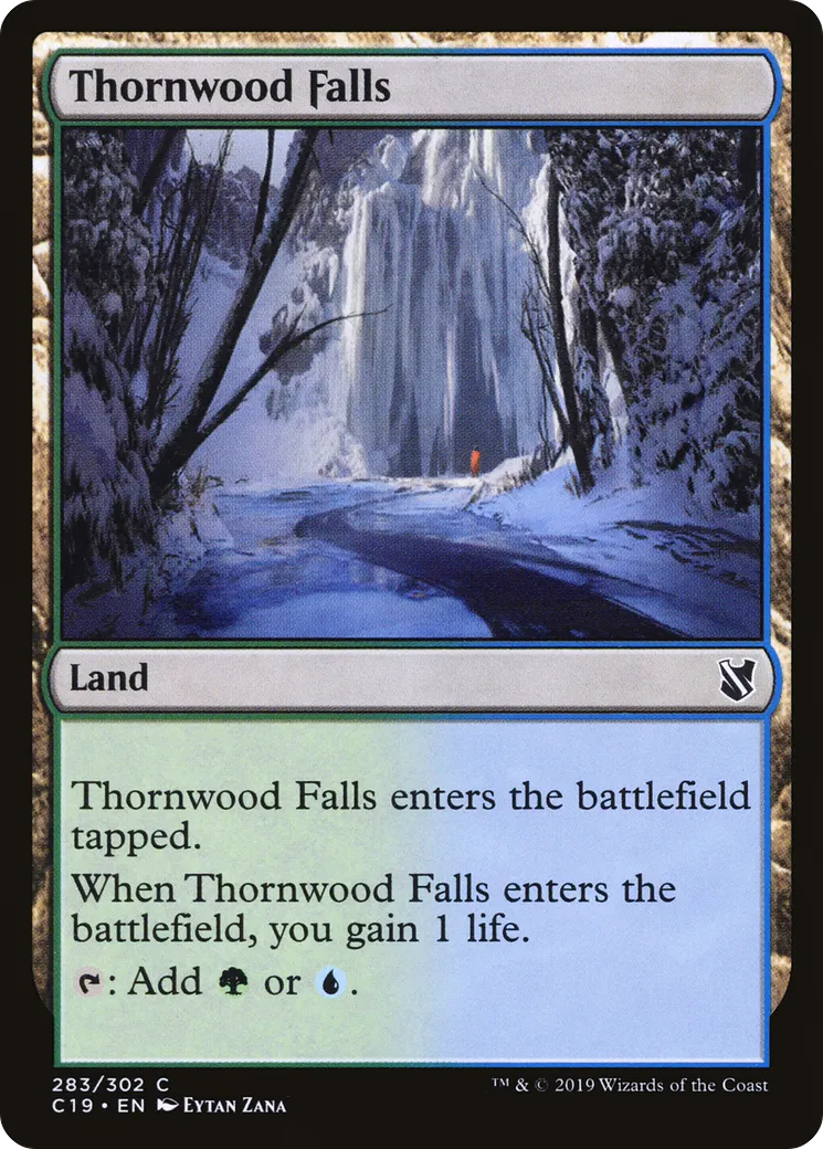 Thornwood Falls — Commander 2019 — Magic: The Gathering
