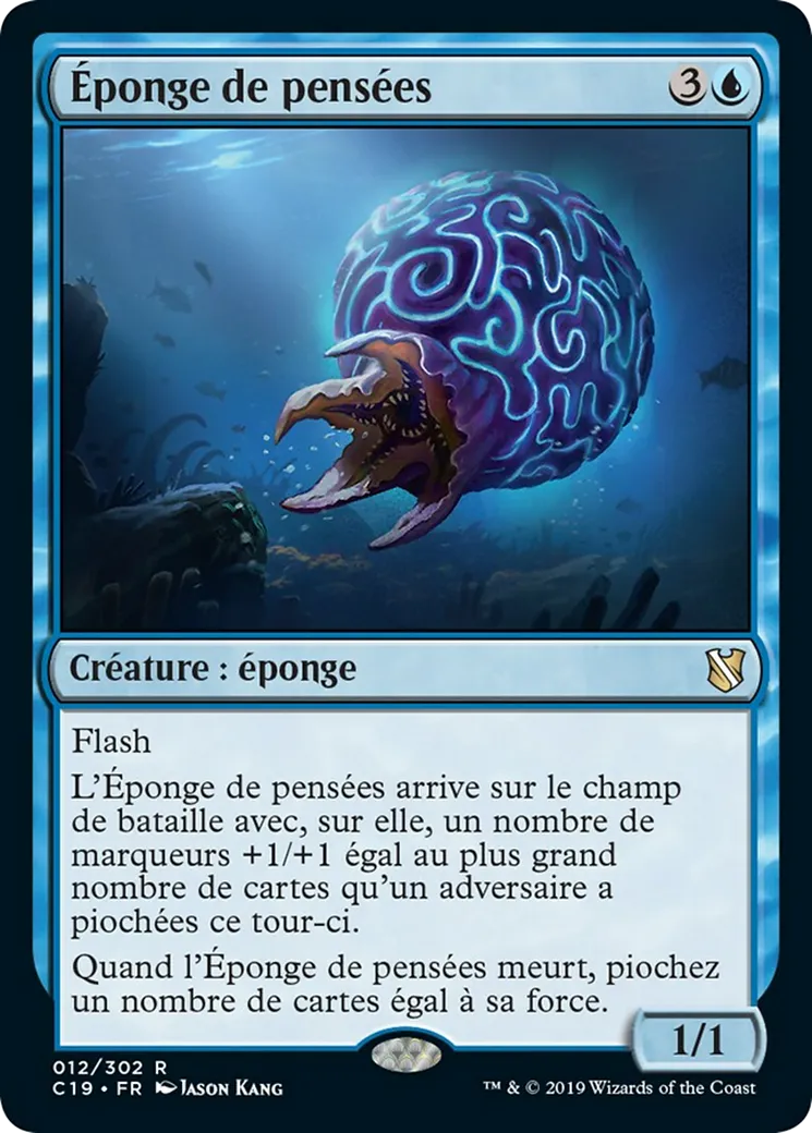 Éponge de pensées — Commander 2019 — Magic: The Gathering
