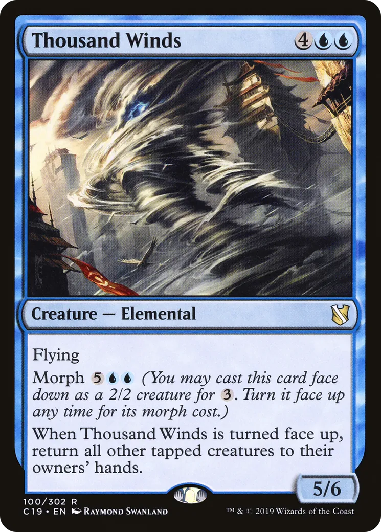 Mille vents — Commander 2019 — Magic: The Gathering