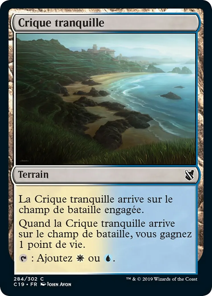 Crique tranquille — Commander 2019 — Magic: The Gathering