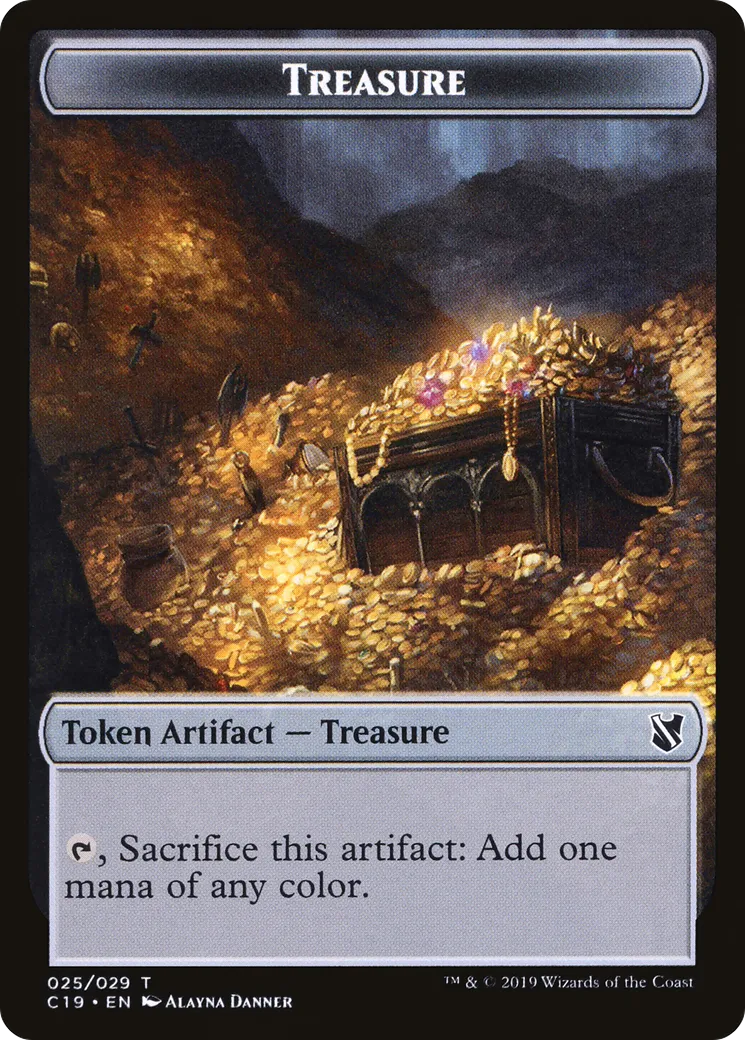 Treasure — Commander 2019 — Magic: The Gathering