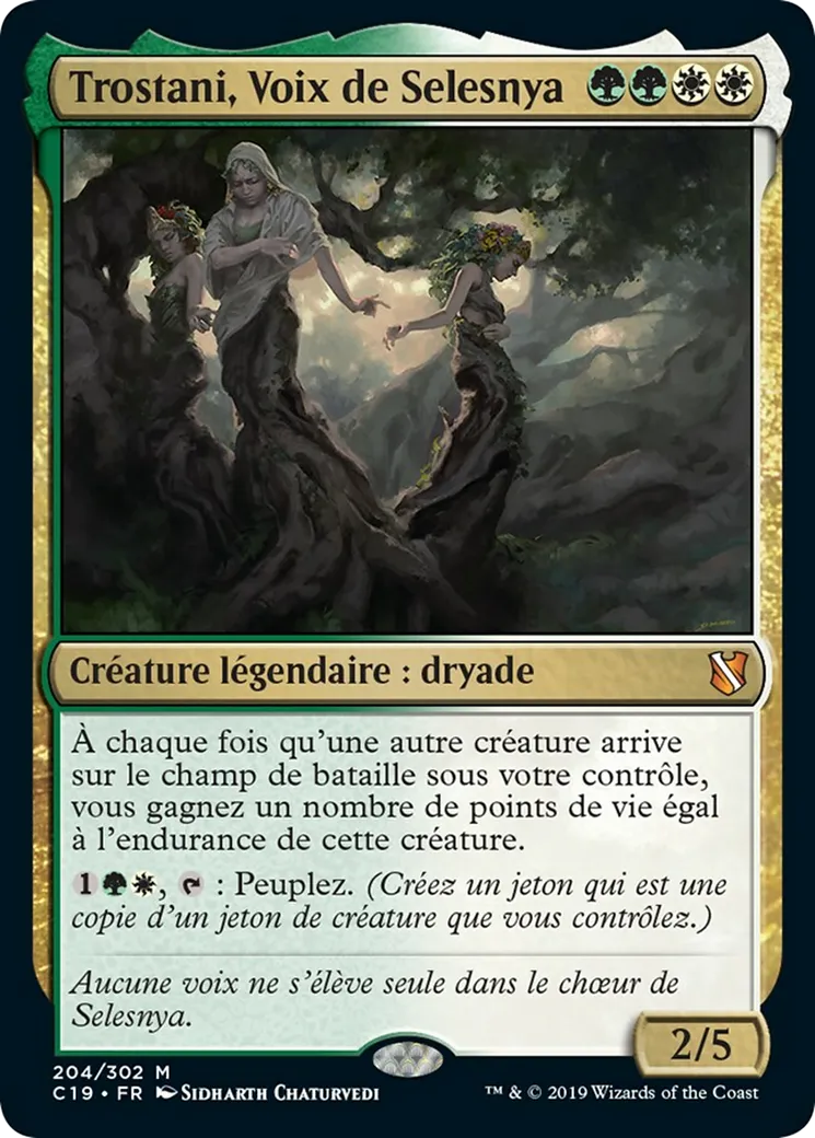 Trostani, Voix de Selesnya — Commander 2019 — Magic: The Gathering