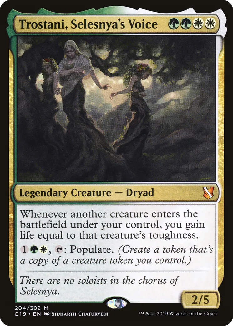 Trostani, Selesnya's Voice — Commander 2019 — Magic: The Gathering