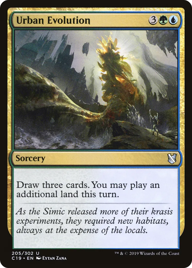 Évolution urbaine — Commander 2019 — Magic: The Gathering
