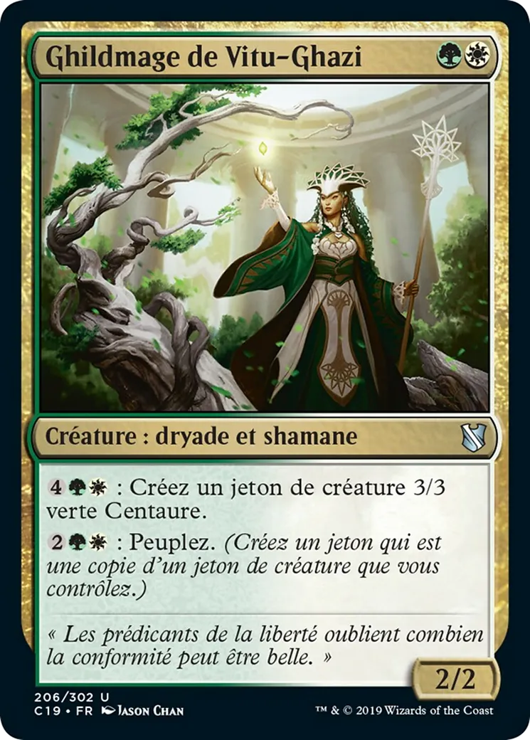 Ghildmage de Vitu-Ghazi — Commander 2019 — Magic: The Gathering