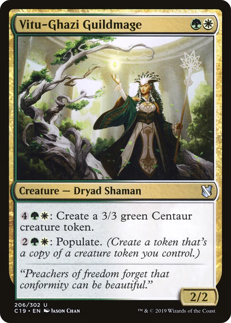 Ghildmage de Vitu-Ghazi — Commander 2019 — Magic: The Gathering