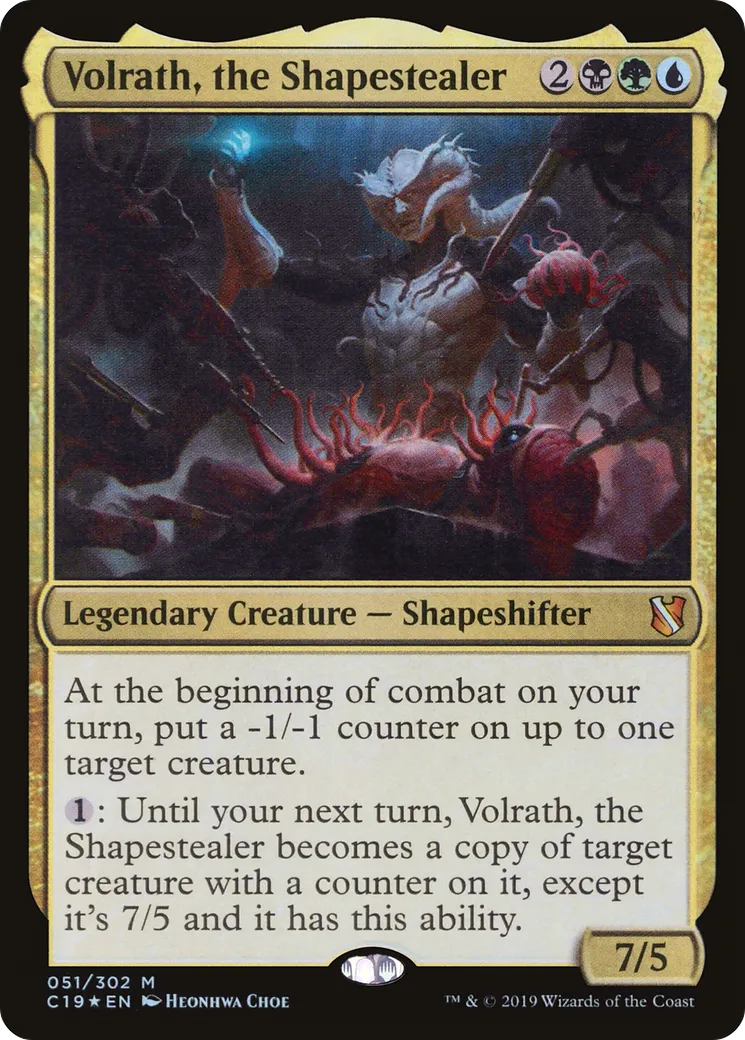 Volrath, the Shapestealer from Commander 2019 - Magic: The Gathering