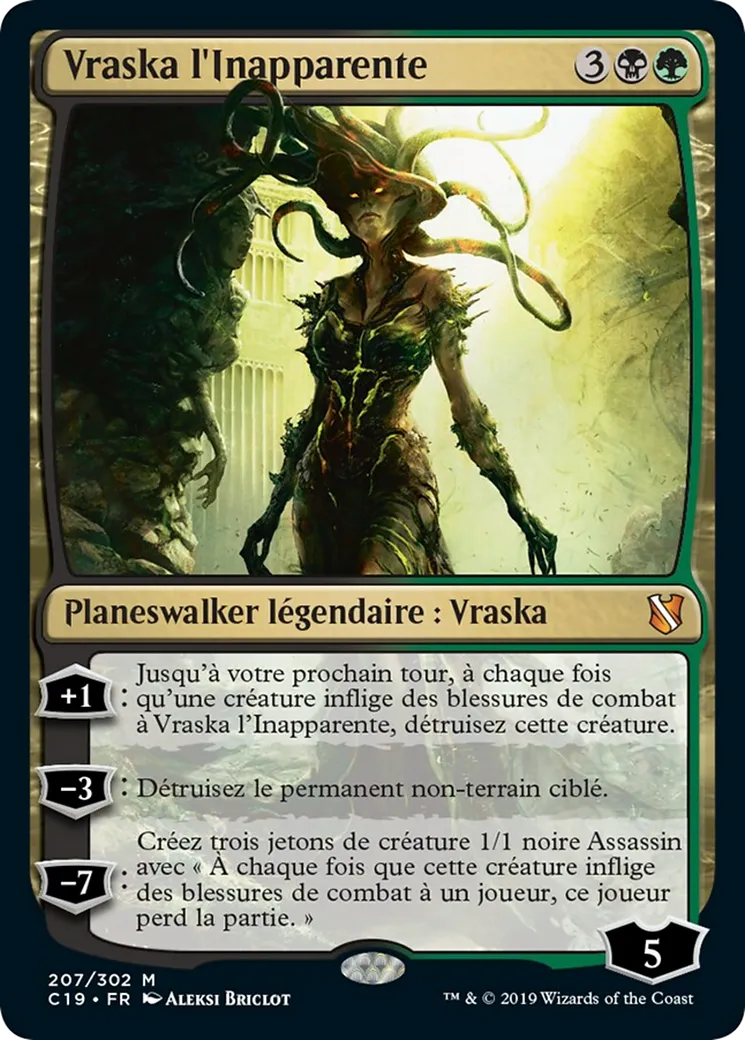 Vraska l'Inapparente — Commander 2019 — Magic: The Gathering