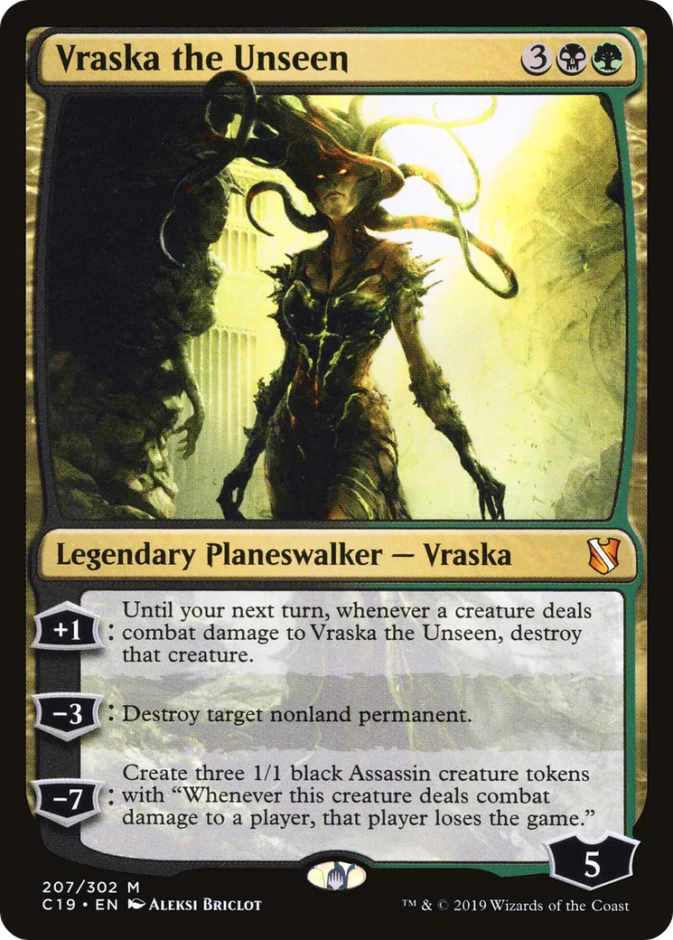 Vraska the Unseen — Commander 2019 — Magic: The Gathering