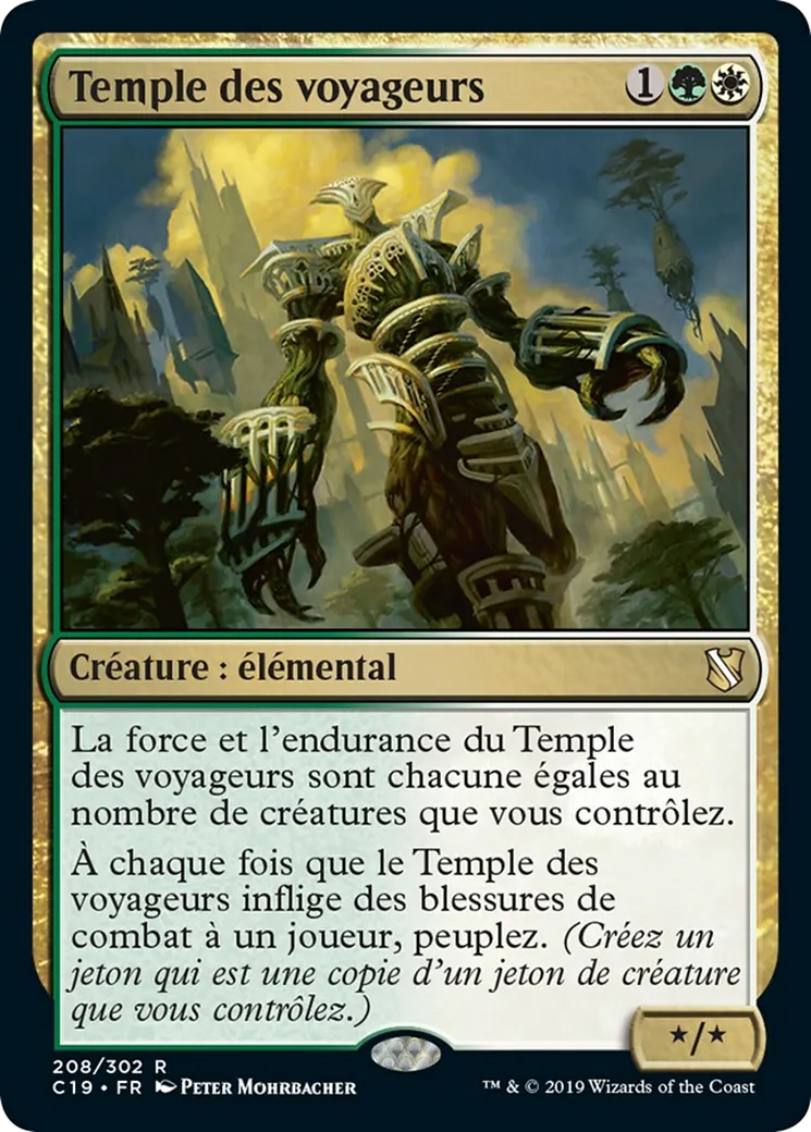 Temple des voyageurs — Commander 2019 — Magic: The Gathering