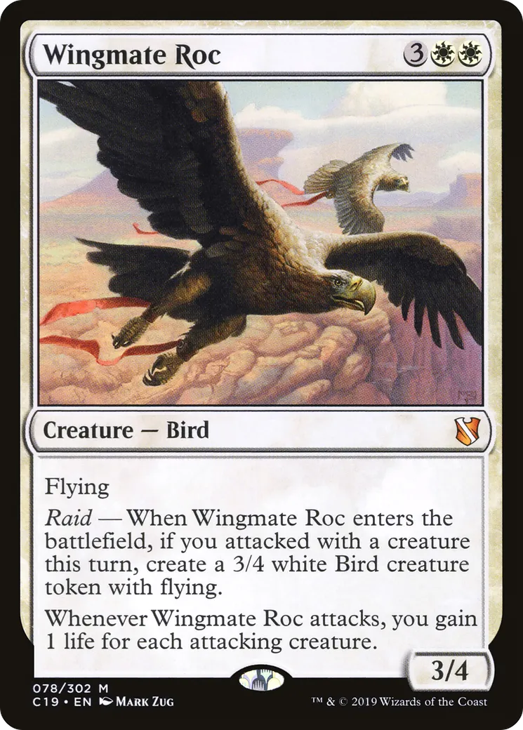 Wingmate Roc — Commander 2019 — Magic: The Gathering