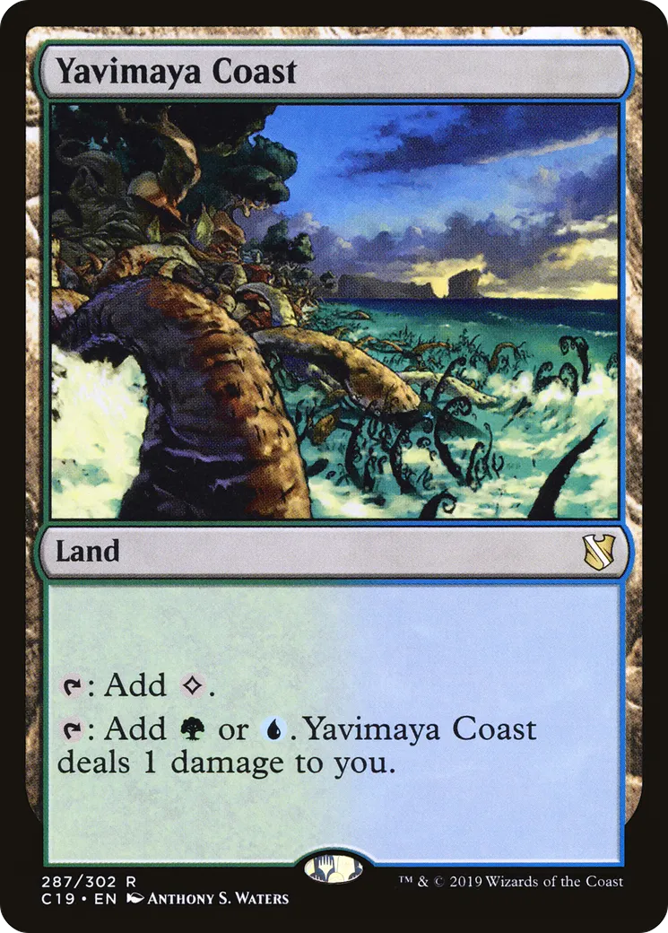 Yavimaya Coast — Commander 2019 — Magic: The Gathering