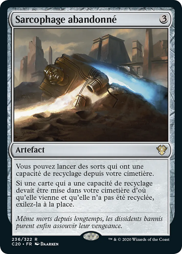 Sarcophage abandonné — Commander 2020 — Magic: The Gathering