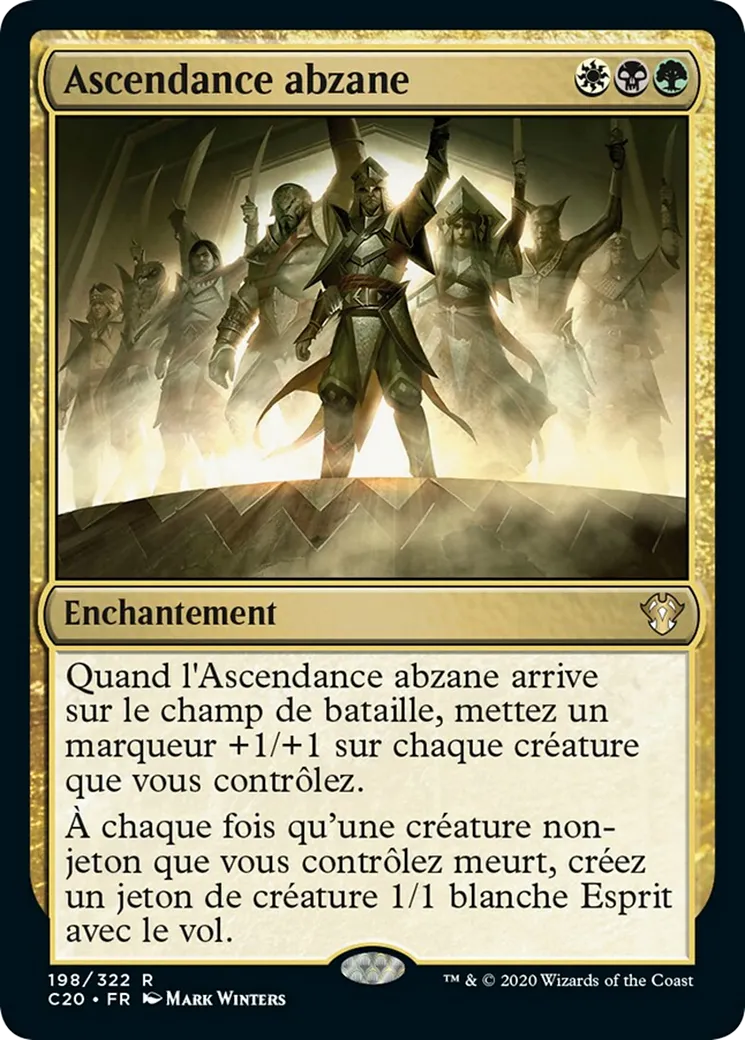 Ascendance abzane from Commander 2020 - Magic: The Gathering