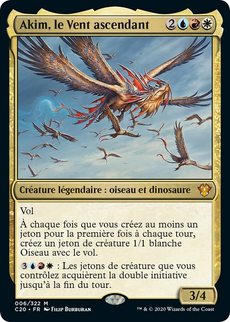 Akim, le Vent ascendant — Commander 2020 — Magic: The Gathering