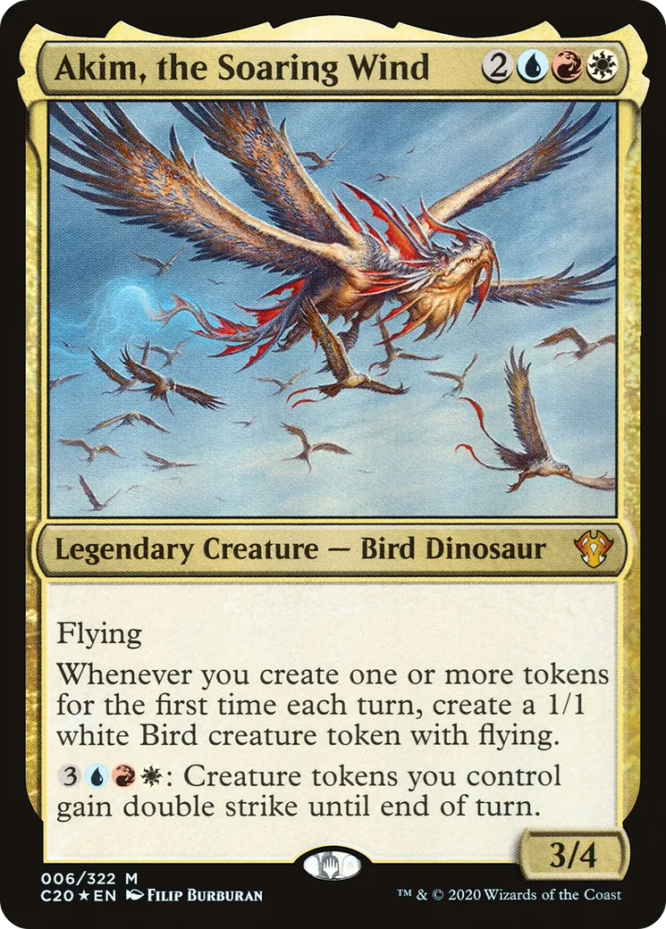 Akim, the Soaring Wind — Commander 2020 — Magic: The Gathering