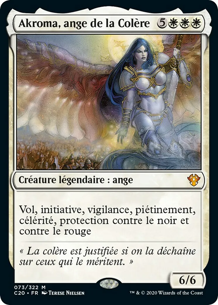 Akroma, ange de la Colère — Commander 2020 — Magic: The Gathering