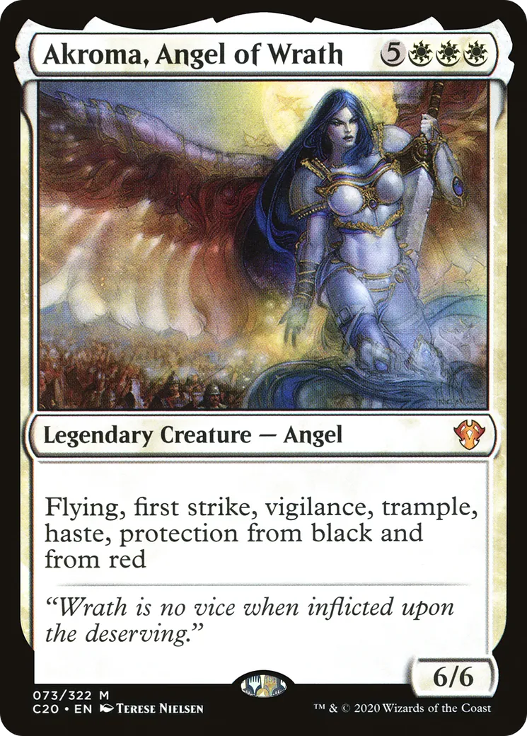 Akroma, ange de la Colère — Commander 2020 — Magic: The Gathering