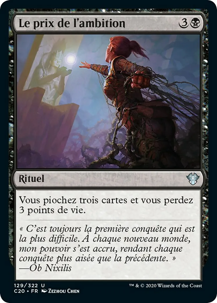 Le prix de l'ambition — Commander 2020 — Magic: The Gathering
