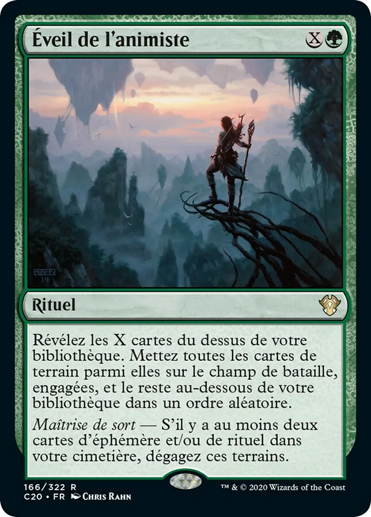 Éveil de l'animiste — Commander 2020 — Magic: The Gathering