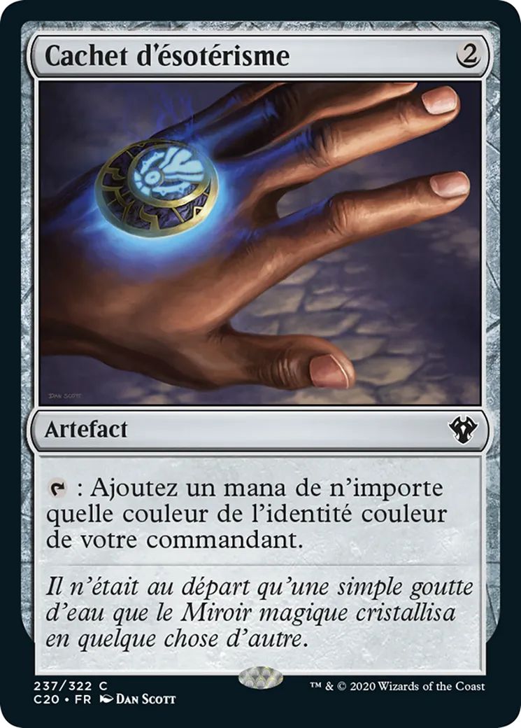Cachet d'ésotérisme — Commander 2020 — Magic: The Gathering