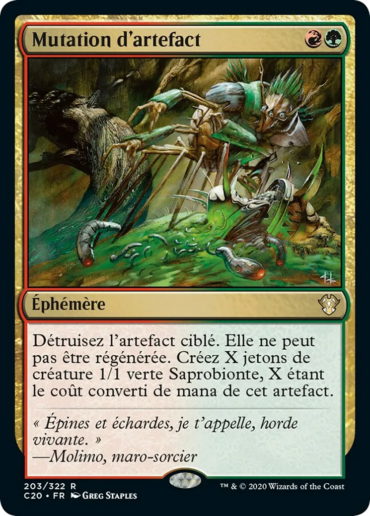 Mutation d'artefact from Commander 2020 - Magic: The Gathering