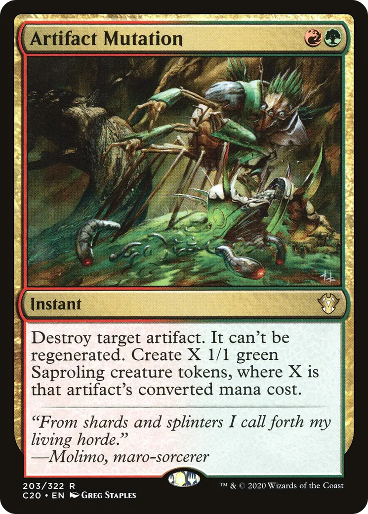 Artifact Mutation — Commander 2020 — Magic: The Gathering