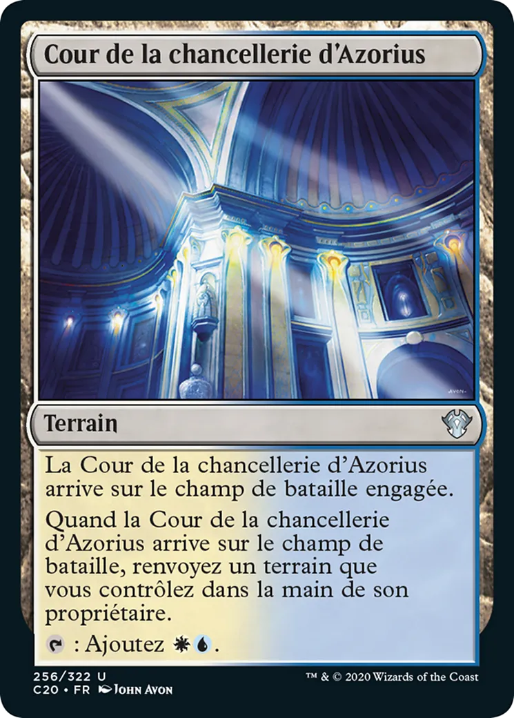 Cour de la chancellerie d'Azorius — Commander 2020 — Magic: The Gathering