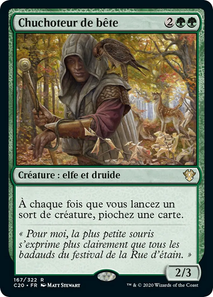 Chuchoteur de bête — Commander 2020 — Magic: The Gathering
