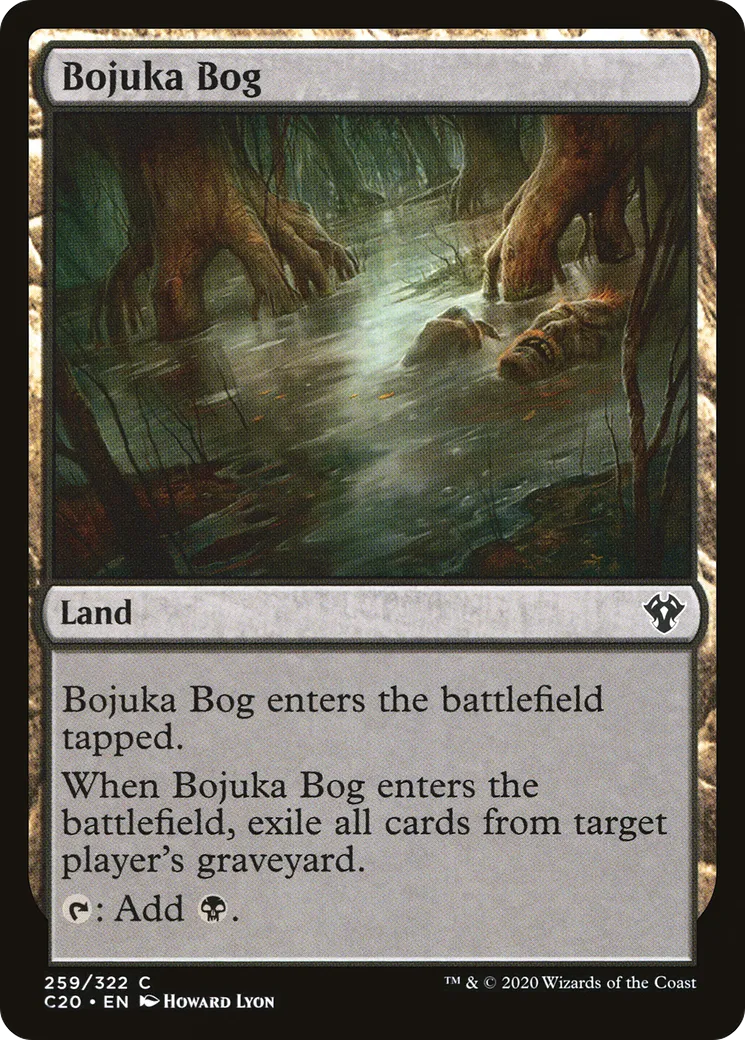 Bojuka Bog — Commander 2020 — Magic: The Gathering