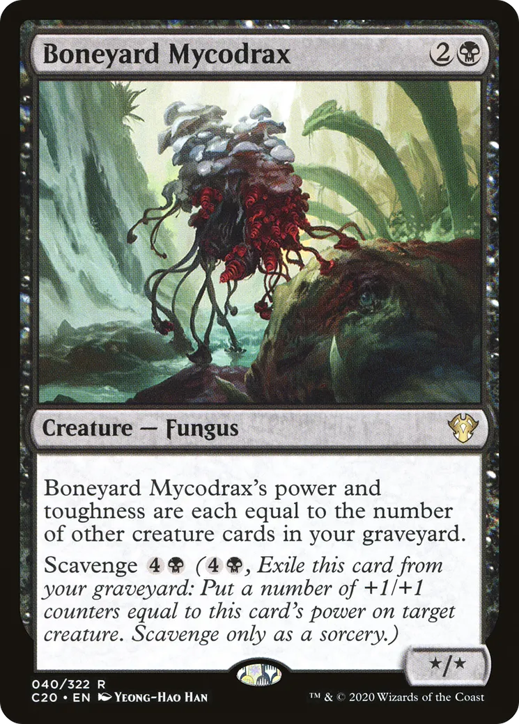 Mycodraxe d'ossuaire — Commander 2020 — Magic: The Gathering