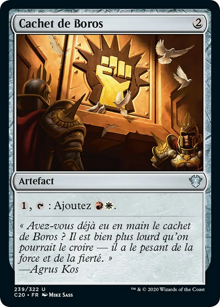 Cachet de Boros — Commander 2020 — Magic: The Gathering