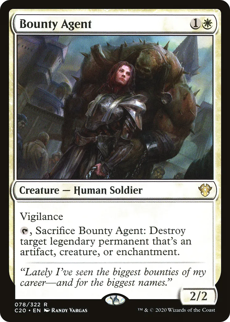 Agente chasseuse de primes — Commander 2020 — Magic: The Gathering