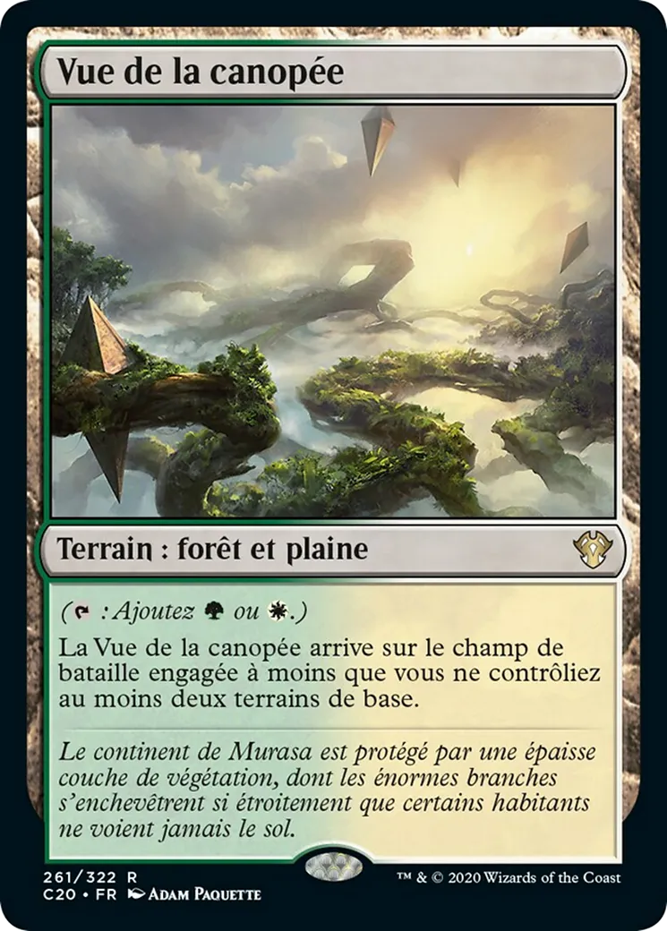 Vue de la canopée — Commander 2020 — Magic: The Gathering